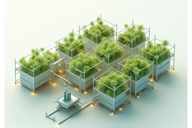 Schéma de bioréacteur pour élevage d'insectes