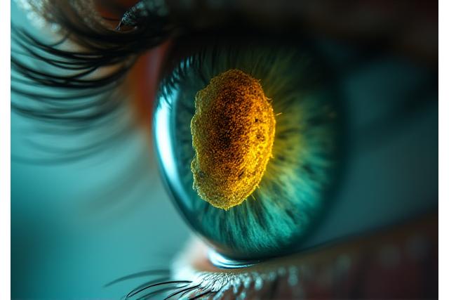 Chercheur observant des insectes au microscope